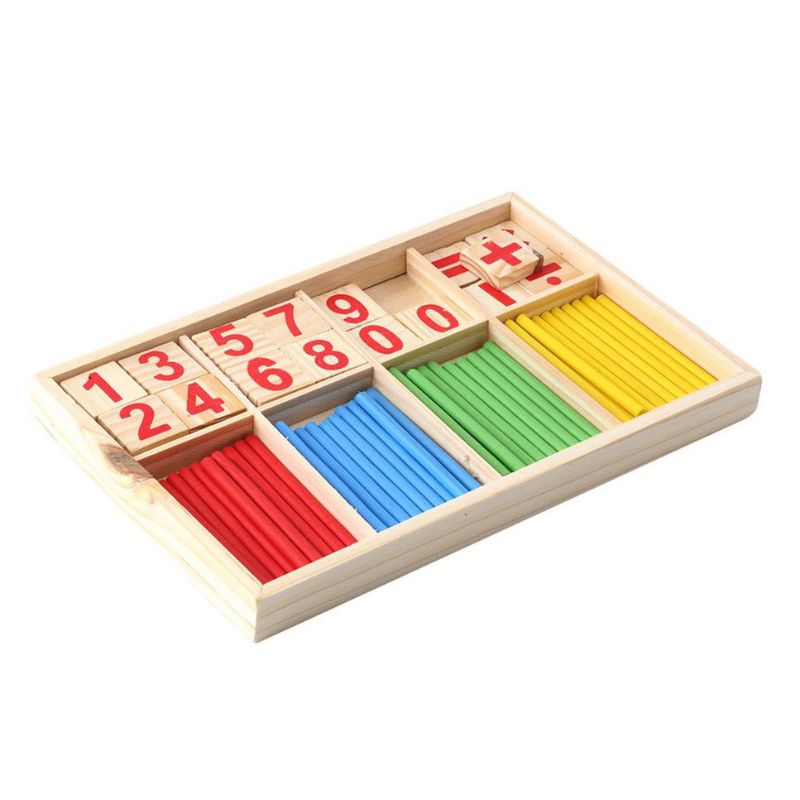 Math Wooden Counting Sticks