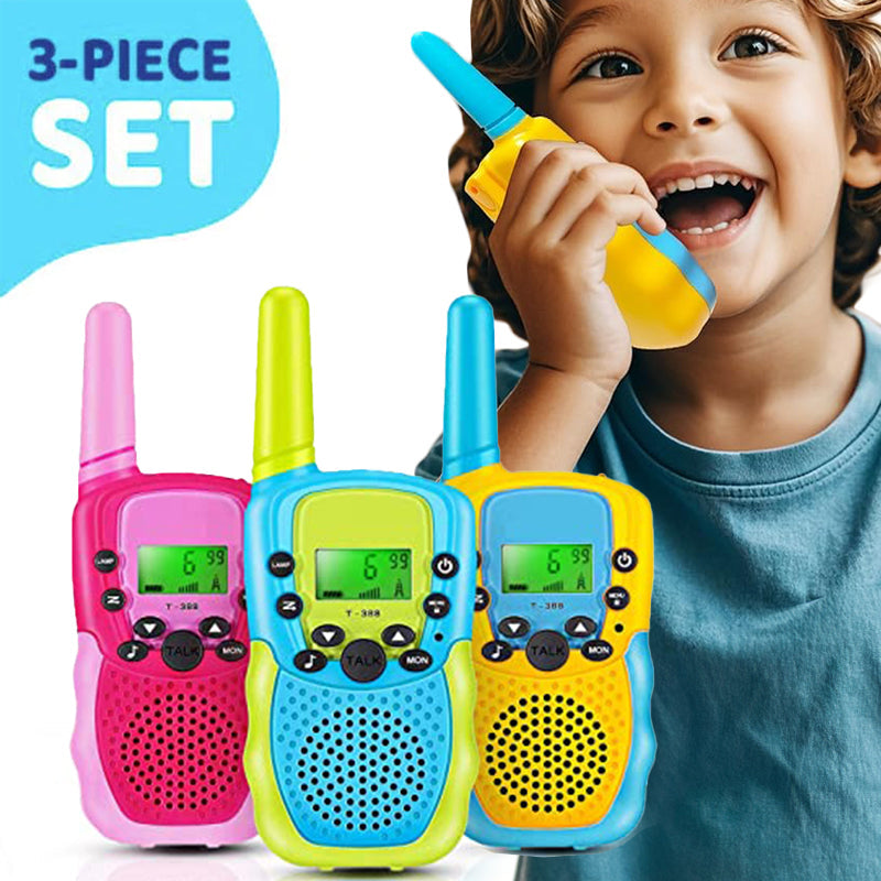 Kids Walkie Talkie (3-Piece Set) - Mama Panda