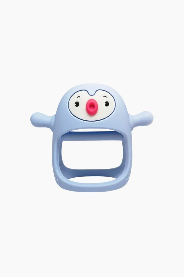 Wearable Smiley Penguin 2-in-1 Pacifier and Teether