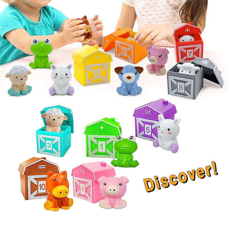 Montessori Farm Animals Counting &amp; Sorting Set