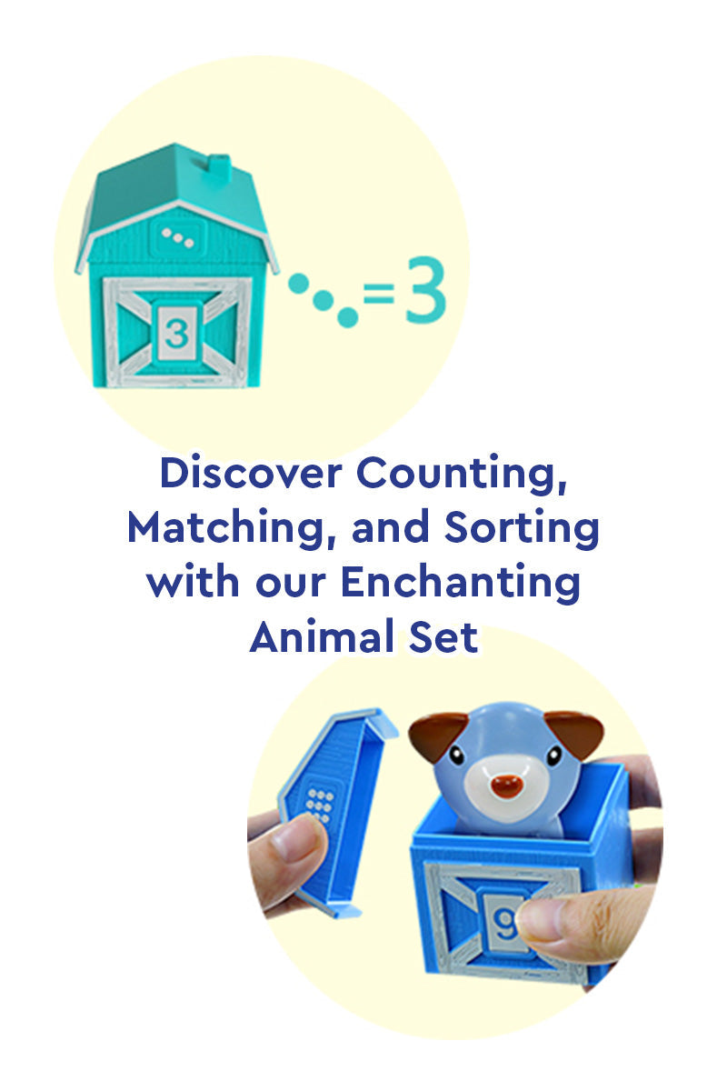 Montessori Farm Animals Counting &amp; Sorting Set