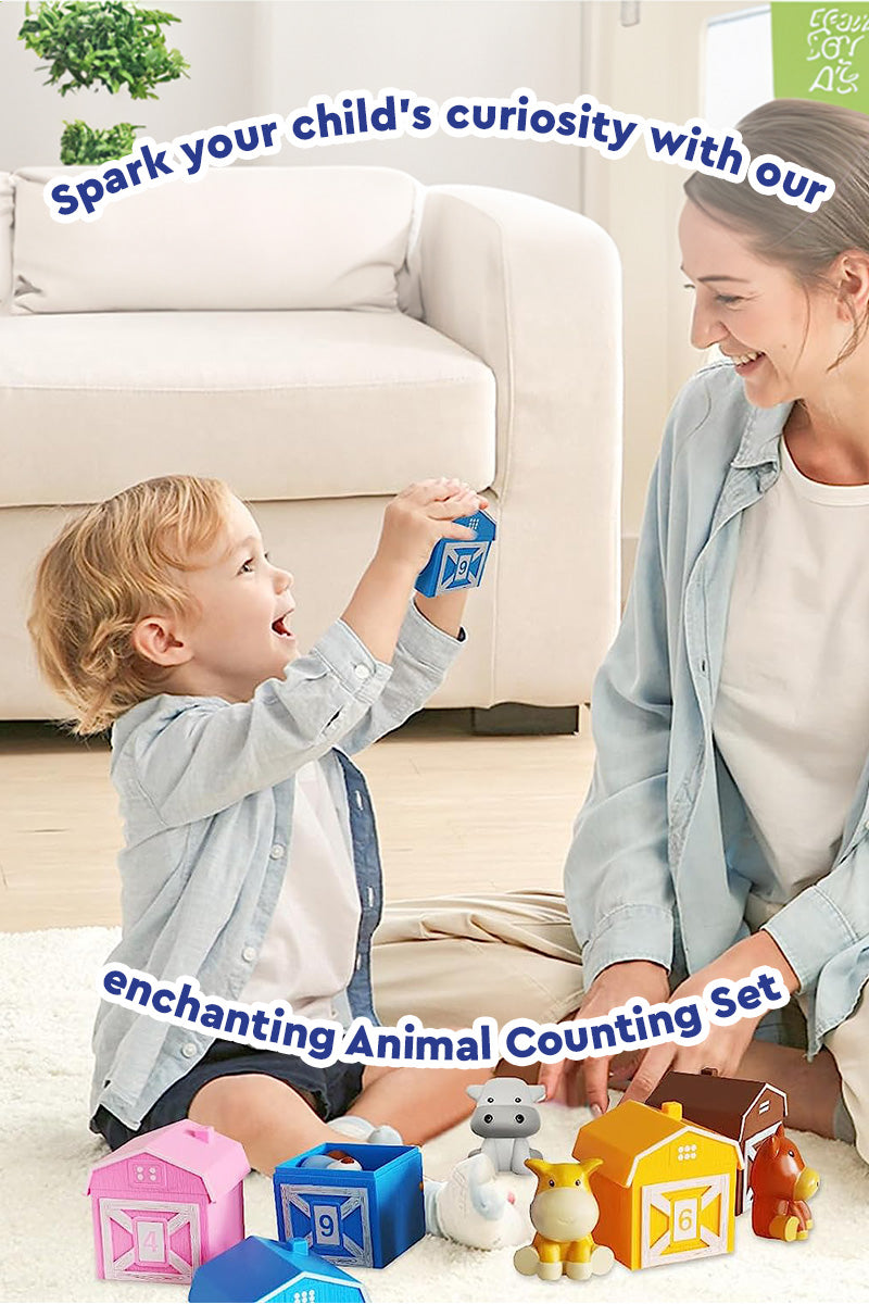 Montessori Farm Animals Counting &amp; Sorting Set