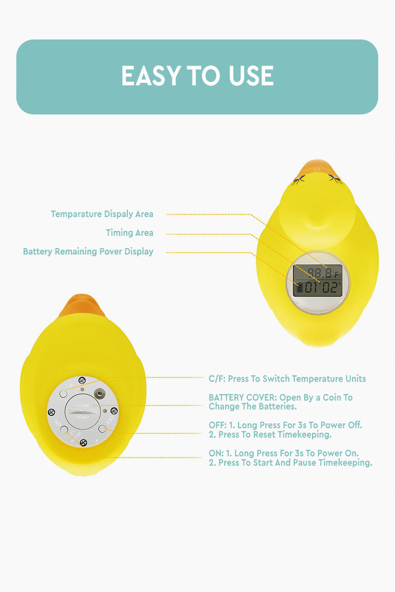 Baby Duck Bath Thermometer
