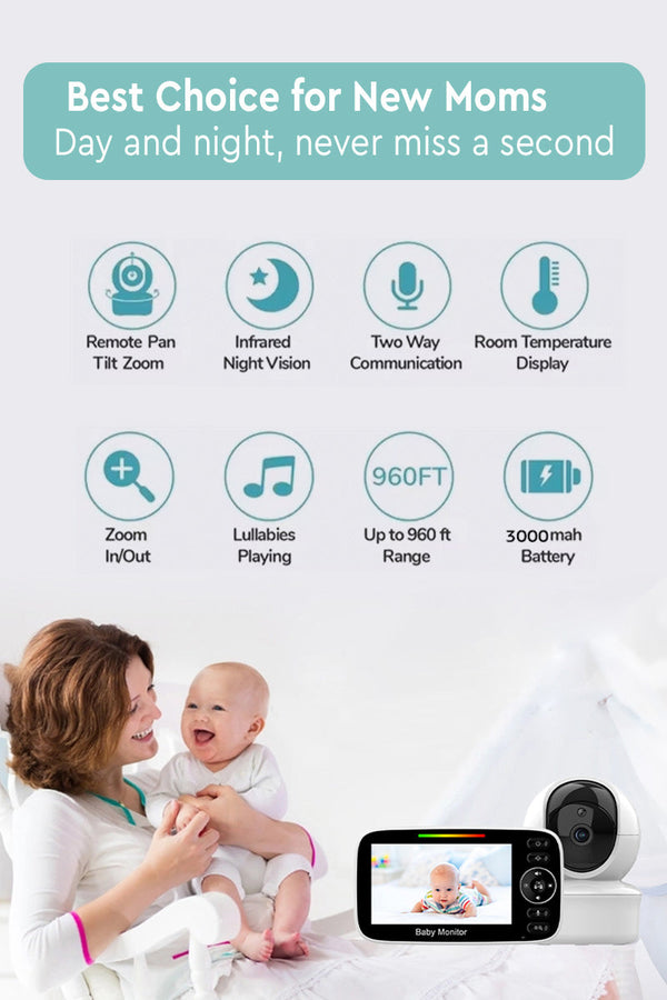 クリアファイル camera-mama MamaPanda Safe Sleep Baby Monitor - Mama Panda
