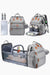 2-in-1 Travel Crib Multi-Use Diaper Bag