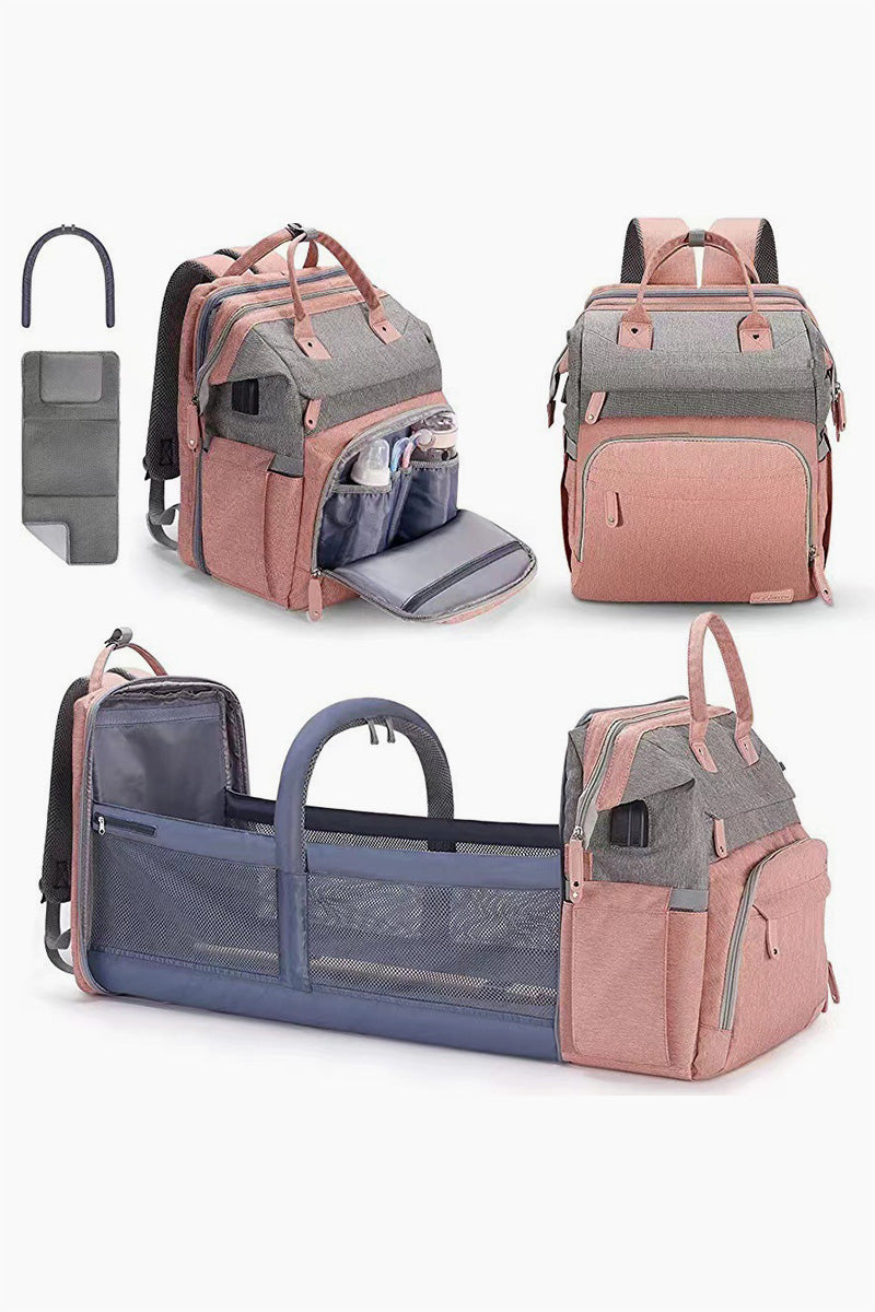 backpack travel crib 2-in-1 Travel Crib Multi-Use Diaper Bag
