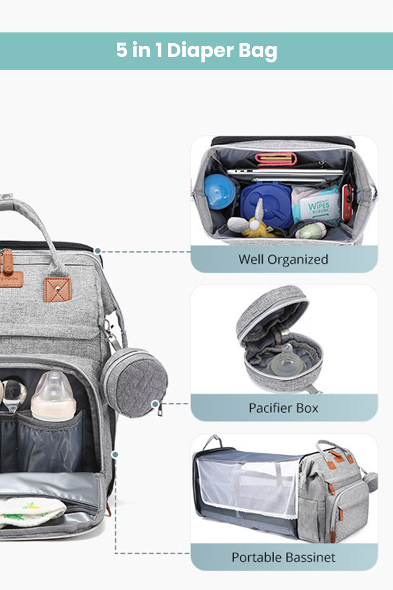 2-in-1 Travel Crib Multi-Use Diaper Bag 2-in-1 Travel Crib Multi-Use Diaper Bag