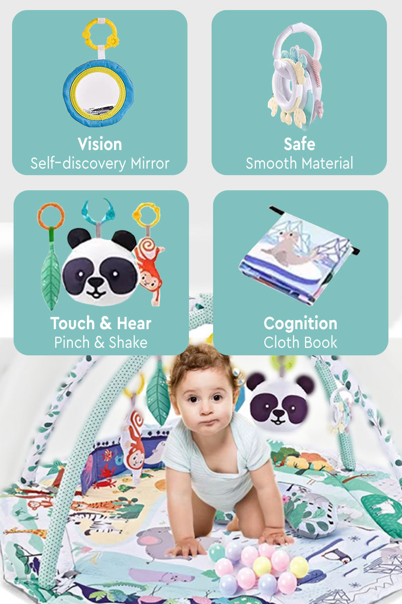 First Adventures Baby Playmat &amp; Gym