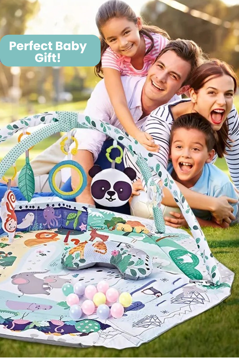 First Adventures Baby Playmat &amp; Gym