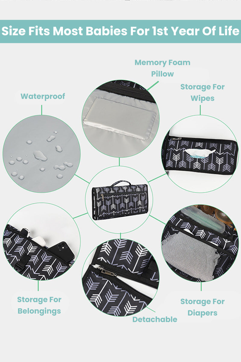 Travel Changing Bag Clutch