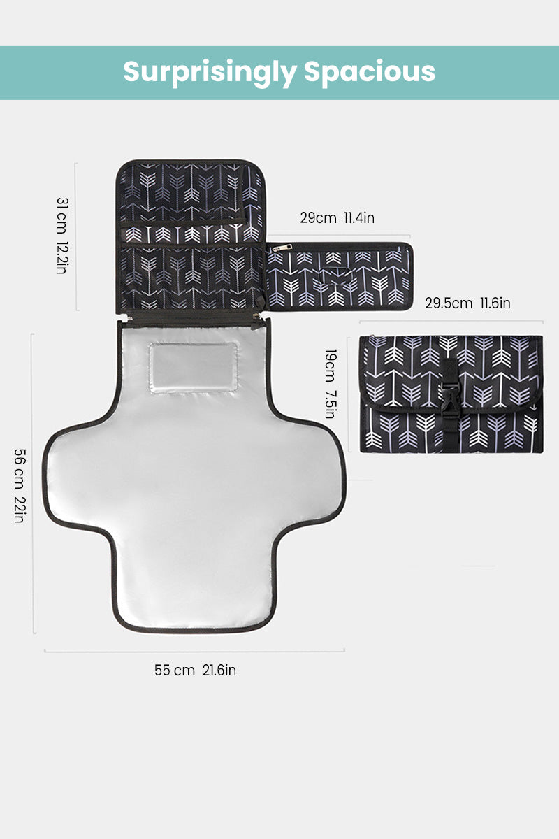 Travel Changing Bag Clutch