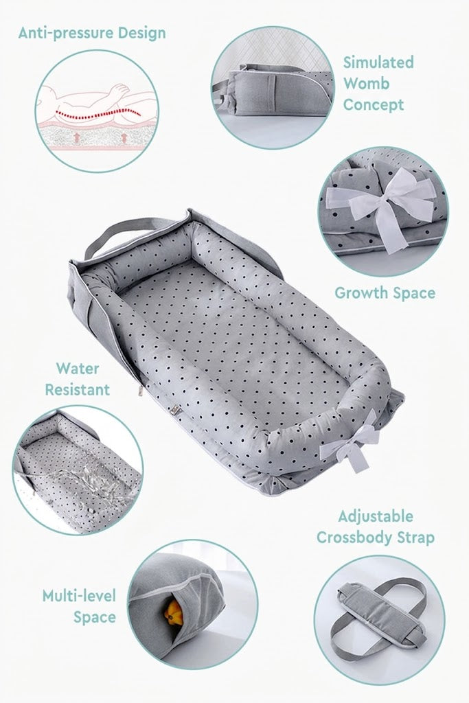 Safety Portable Sleeping Crib