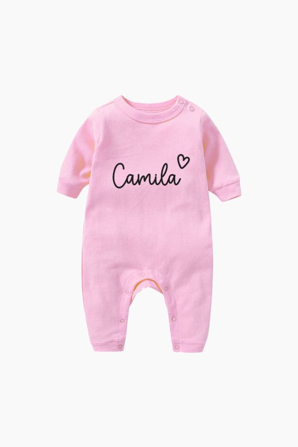 Adorable Custom Name Jumpsuit