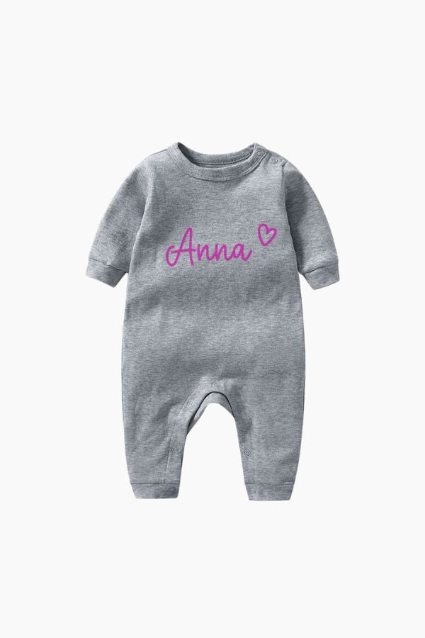 Adorable Custom Name Jumpsuit