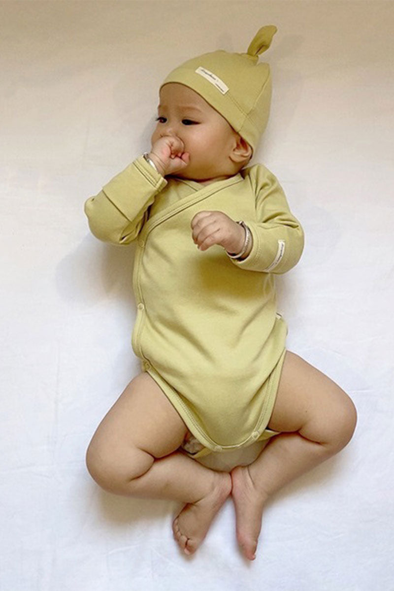 Organic Cotton Monk Romper