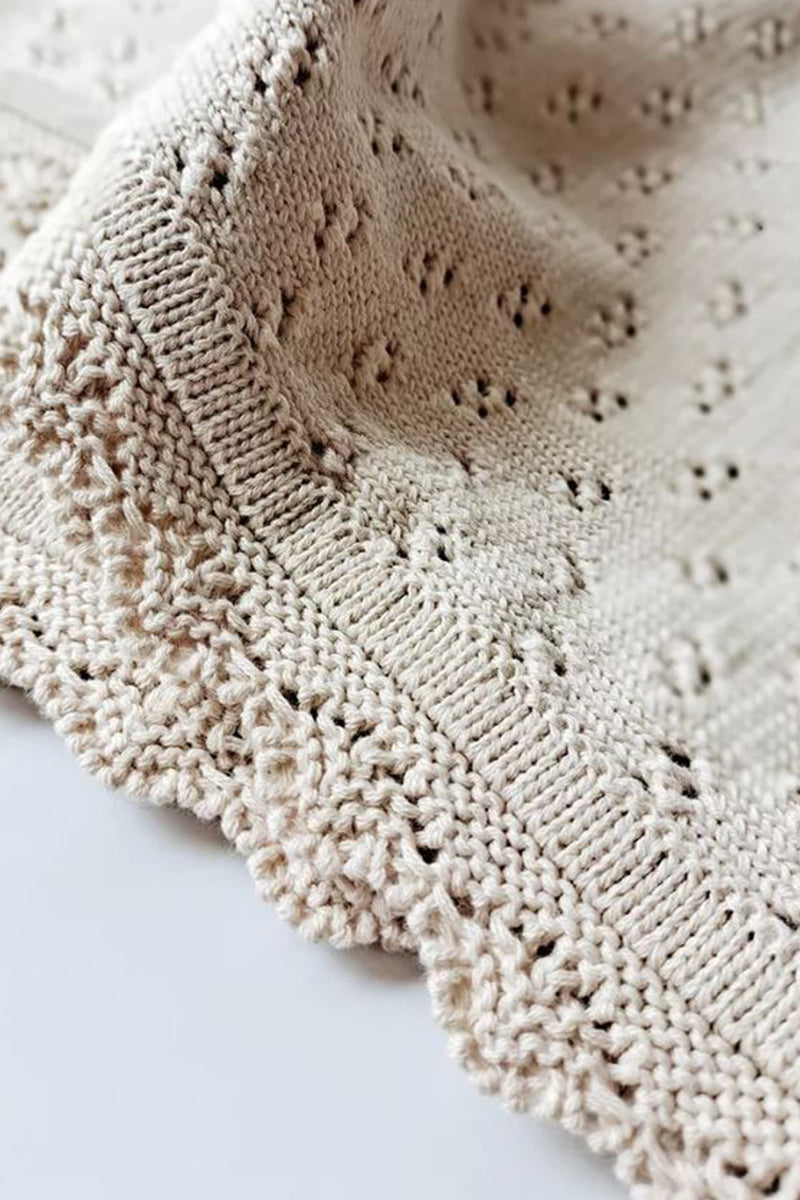 Organic Knitted Blanket