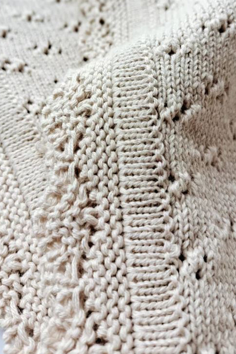 Organic Knitted Blanket