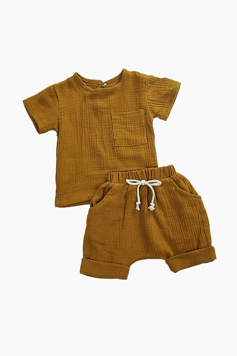 Two-Piece Organic Cotton Suit