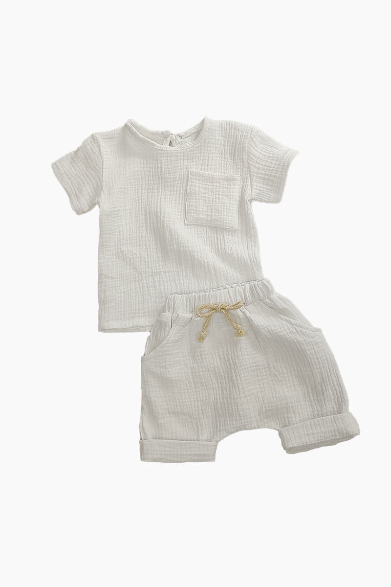 Two-Piece Organic Cotton Suit