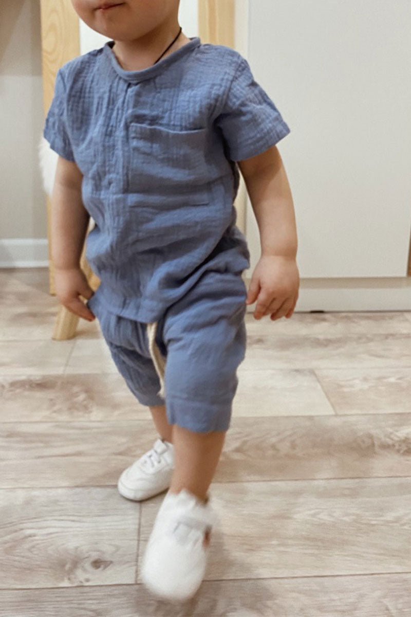 Two-Piece Organic Cotton Suit