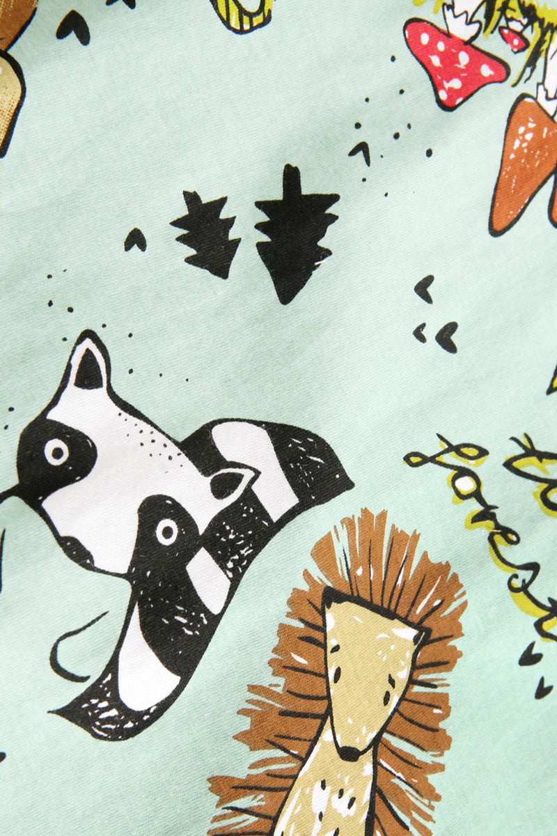 Organic Cotton Animal Romper