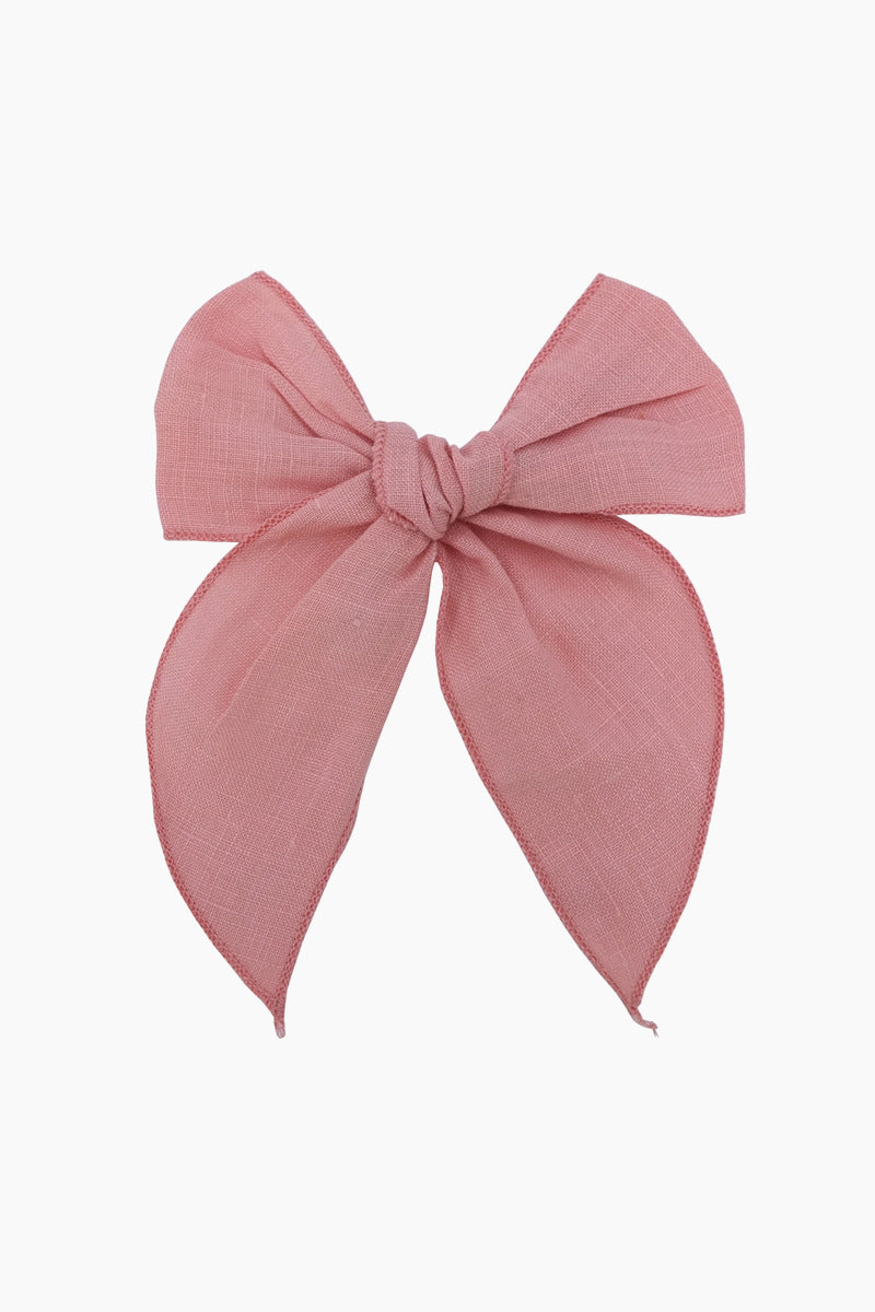 Cotton Big Bow Hairpin (4 PIECES)