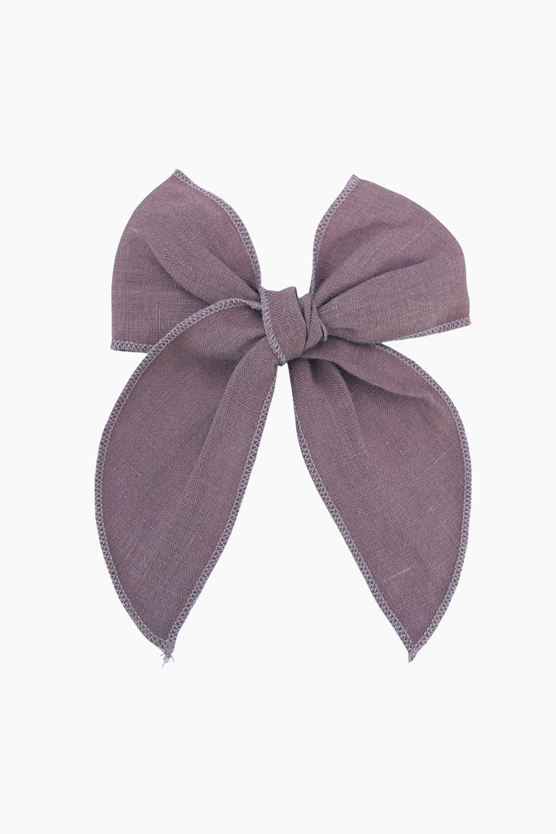 Cotton Big Bow Hairpin (4 PIECES)