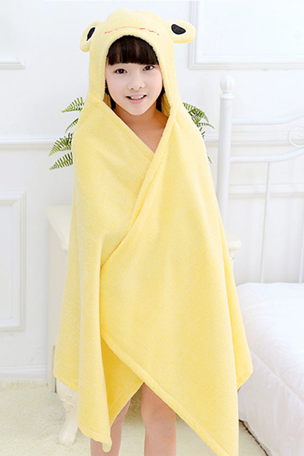 Pure Cotton Hooded Blanket Towel
