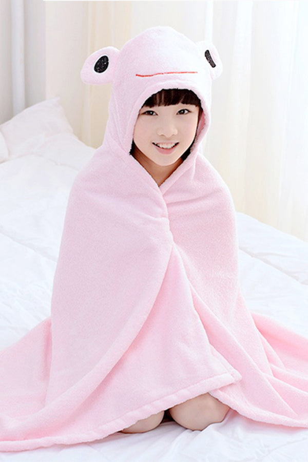 Pure Cotton Hooded Blanket Towel
