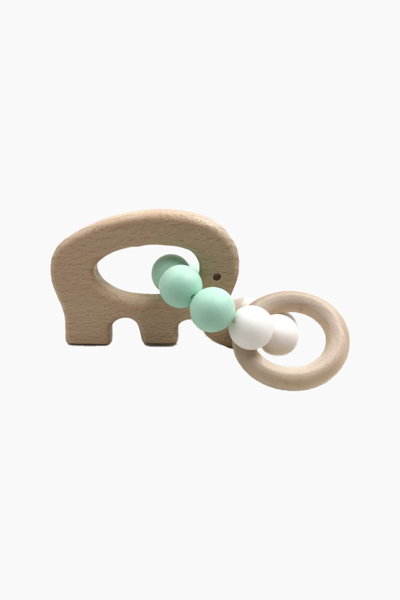 Organic Wooden Silicon Teether