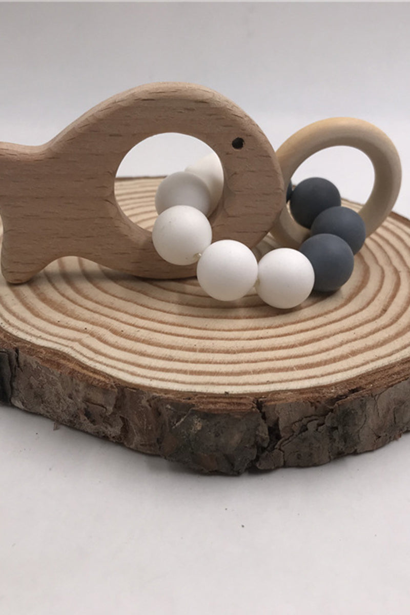 Organic Wooden Silicon Teether