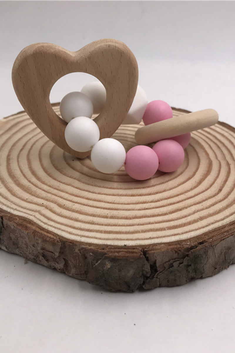 Organic Wooden Silicon Teether