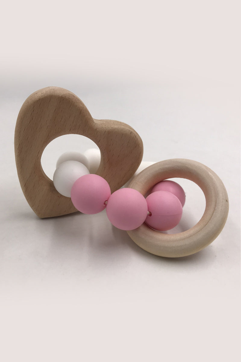Organic Wooden Silicon Teether
