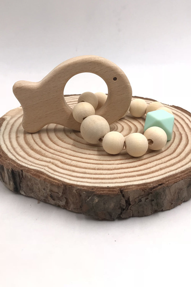 Organic Wooden Silicon Teether