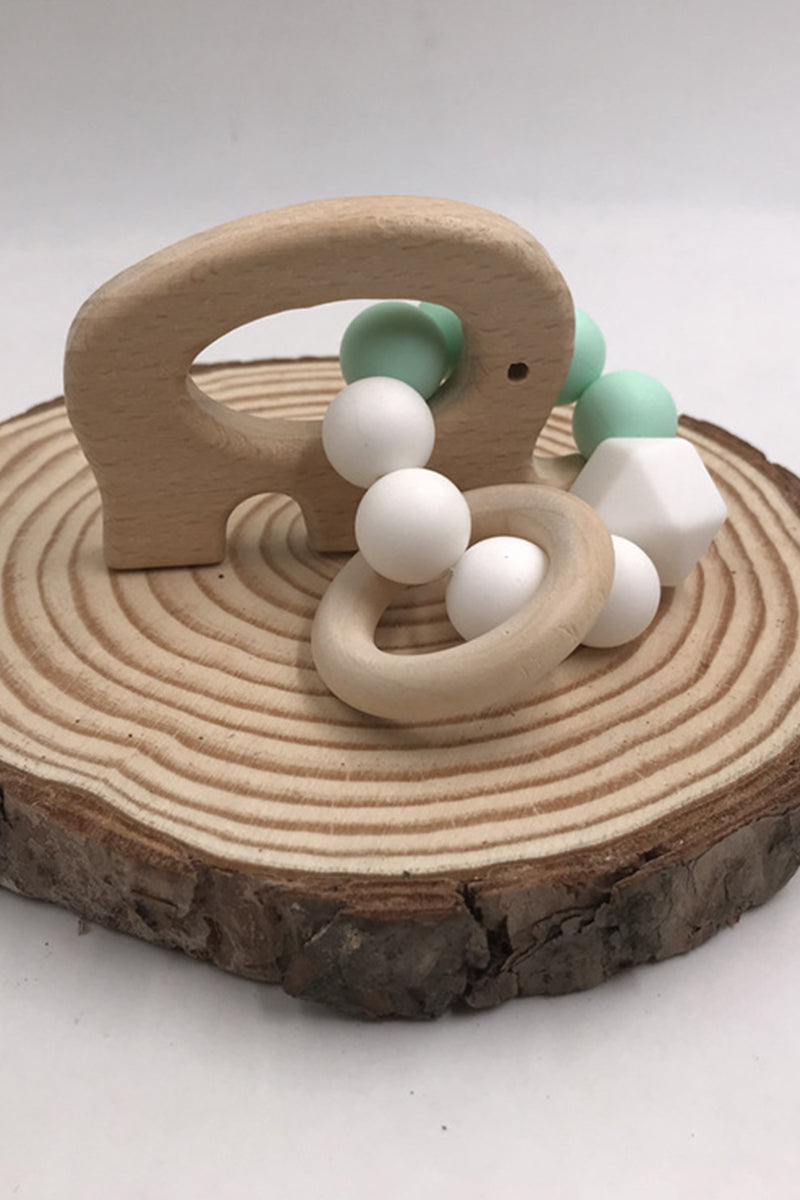 Organic Wooden Silicon Teether