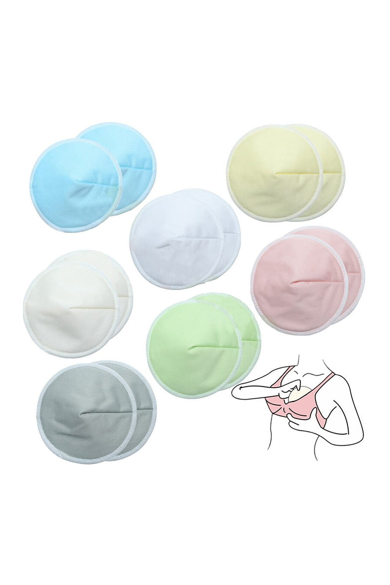 Organic Three-Layer Reusable Breast Pads (4 PIECES)