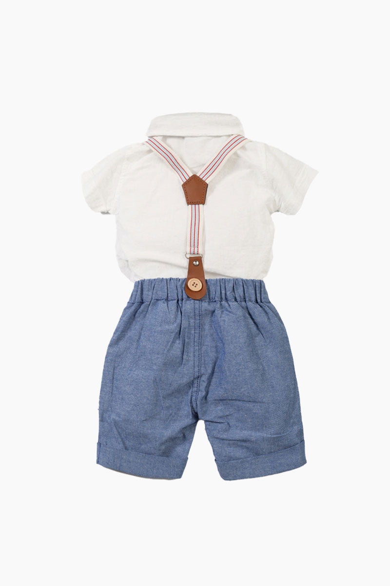 Elegant Cotton Dress Suit Set