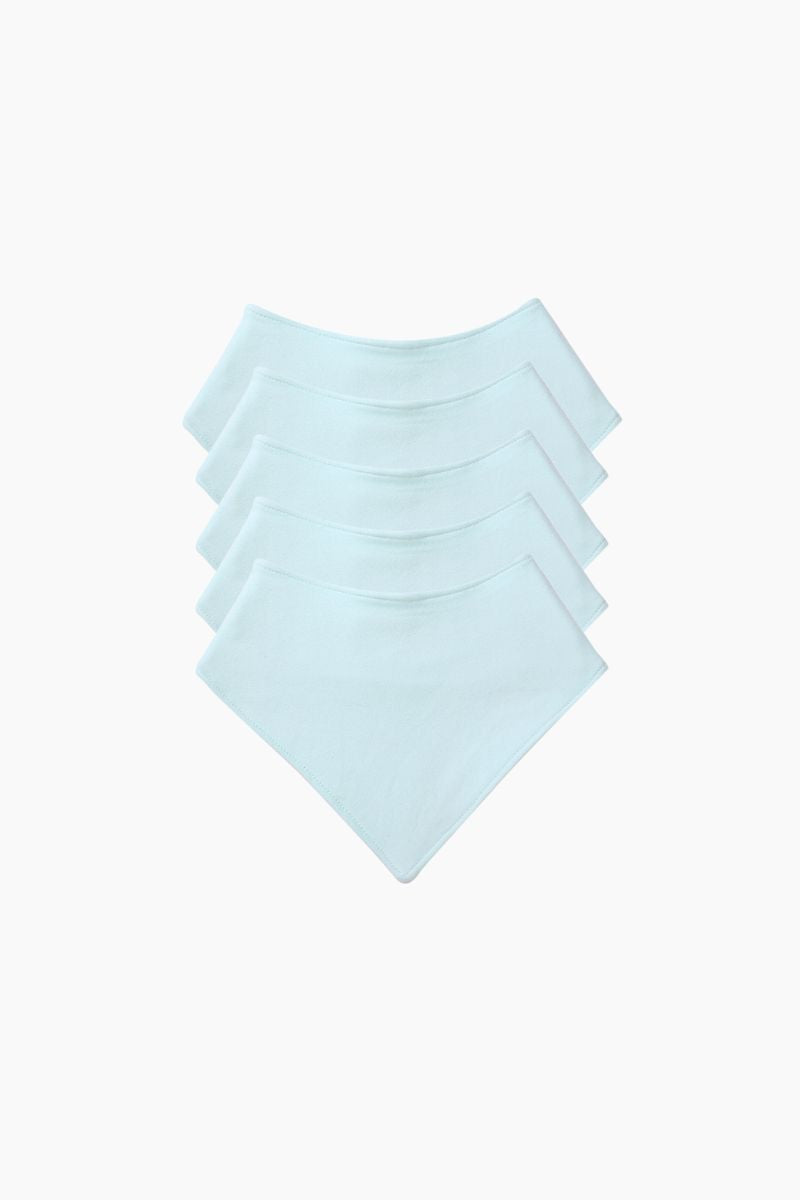 Organic Cotton Bandana Baby Bibs (5 PIECES)