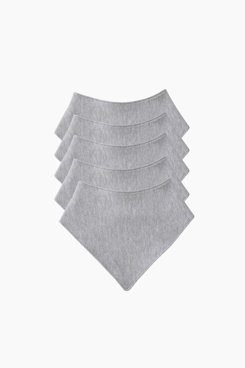 Organic Cotton Bandana Baby Bibs (5 PIECES)