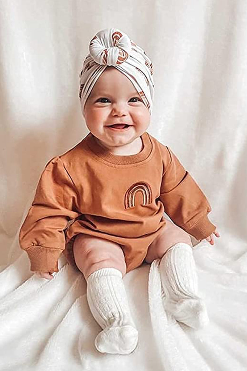 Oversized Rainbow Bodysuit Sweatshirt