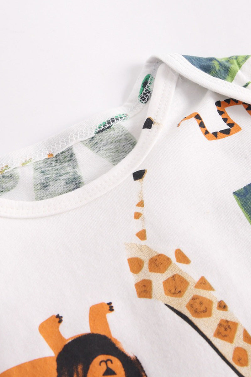 Organic Bamboo Animal Romper (4 PIECES)