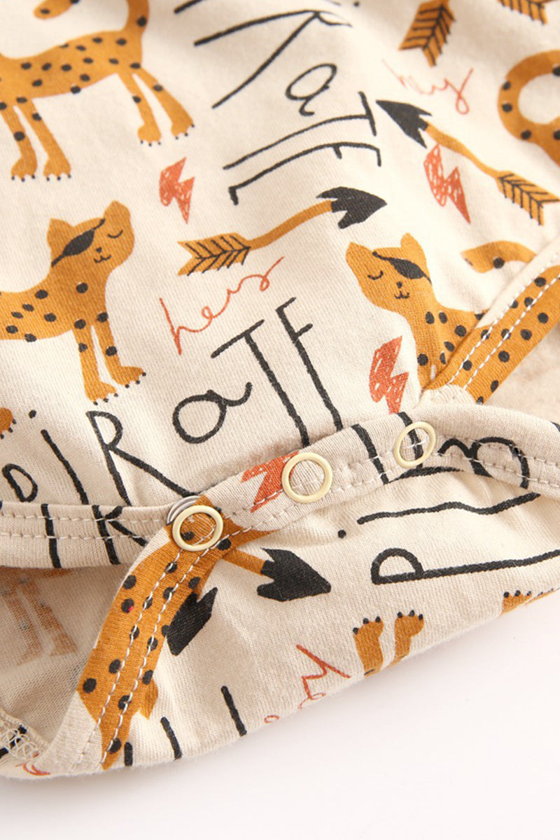 Organic Bamboo Animal Romper (4 PIECES)