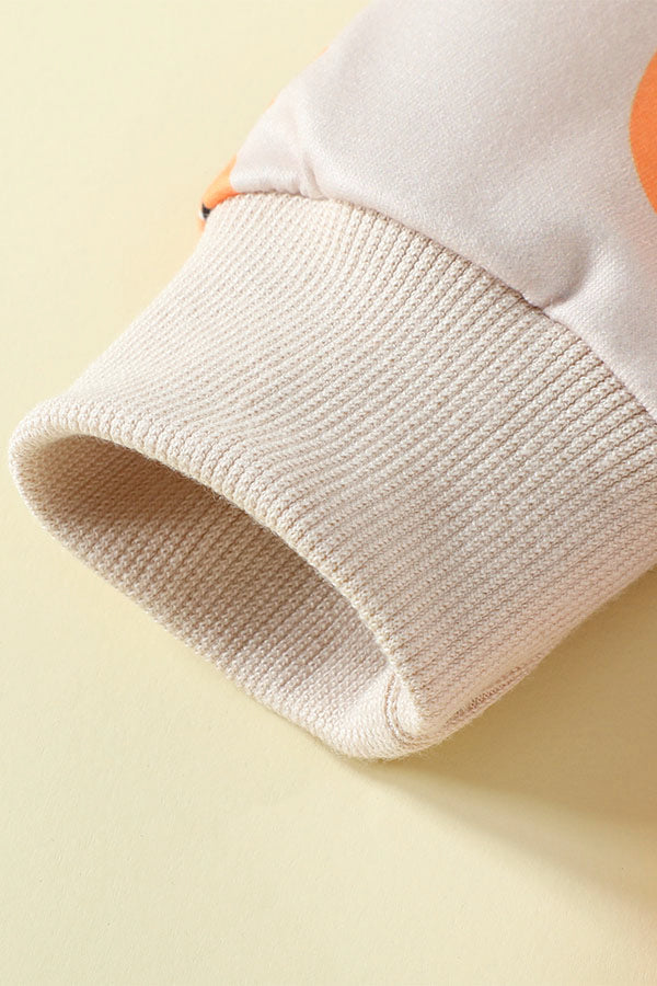 Long Sleeve Pumpkin Bodysuit Halloween 2022