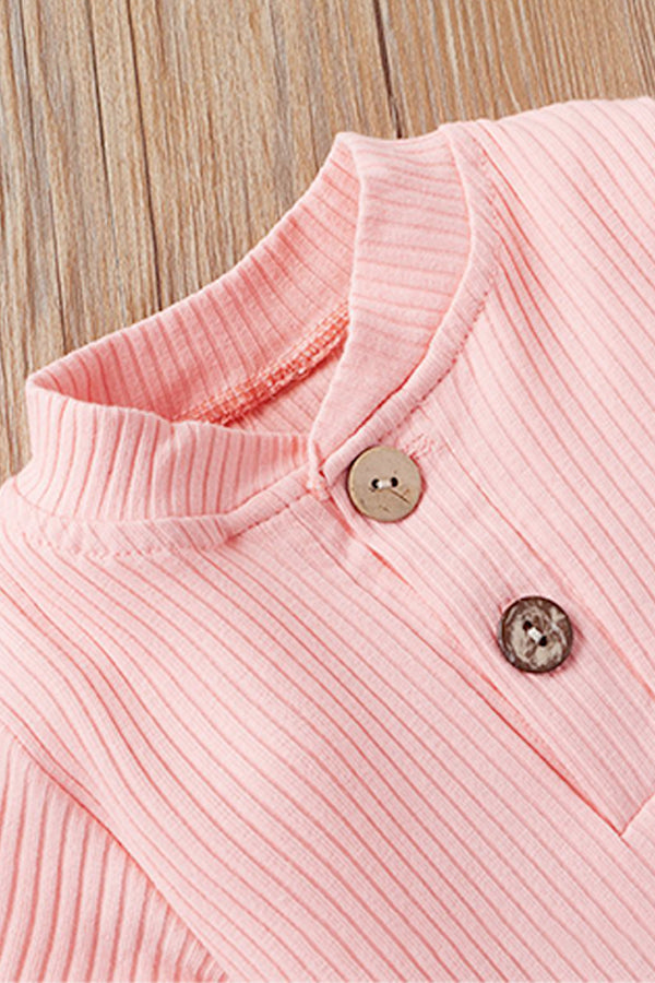 Long-Sleeved Bodysuit Pants Set