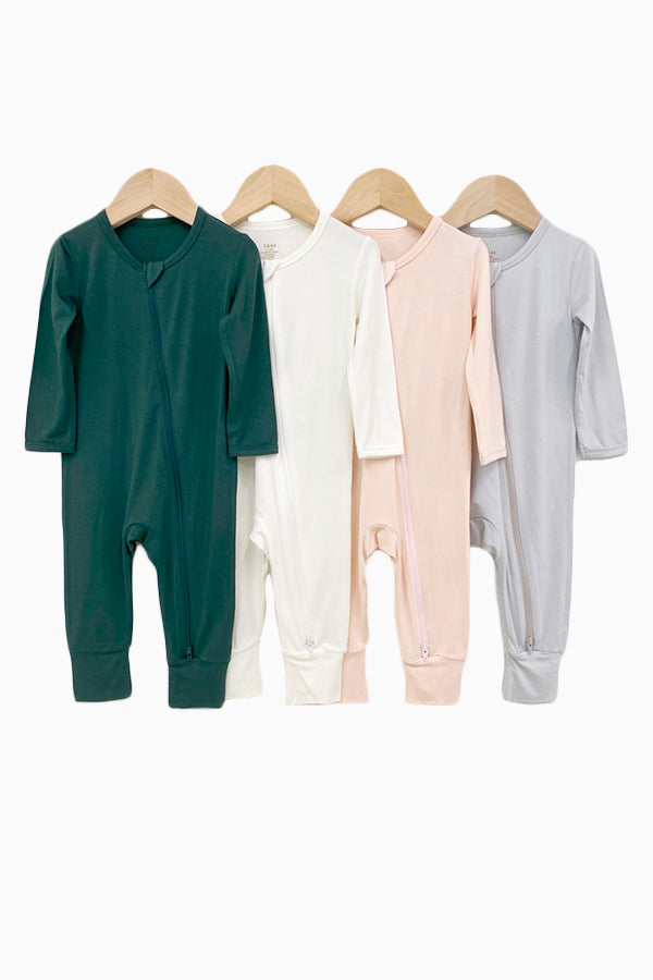 Organic Bamboo Dual Side Zipper Jumpsuit