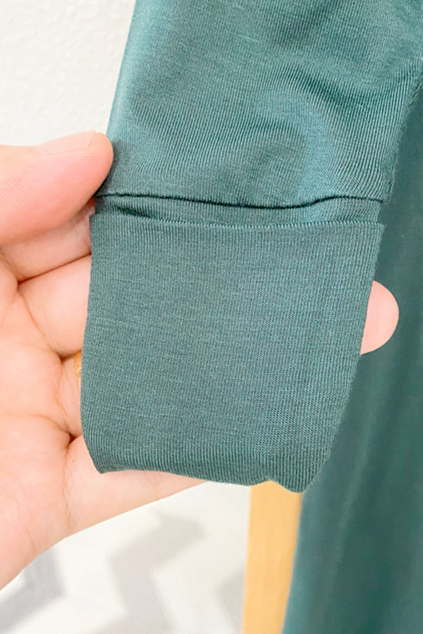 Organic Bamboo Dual Side Zipper Jumpsuit