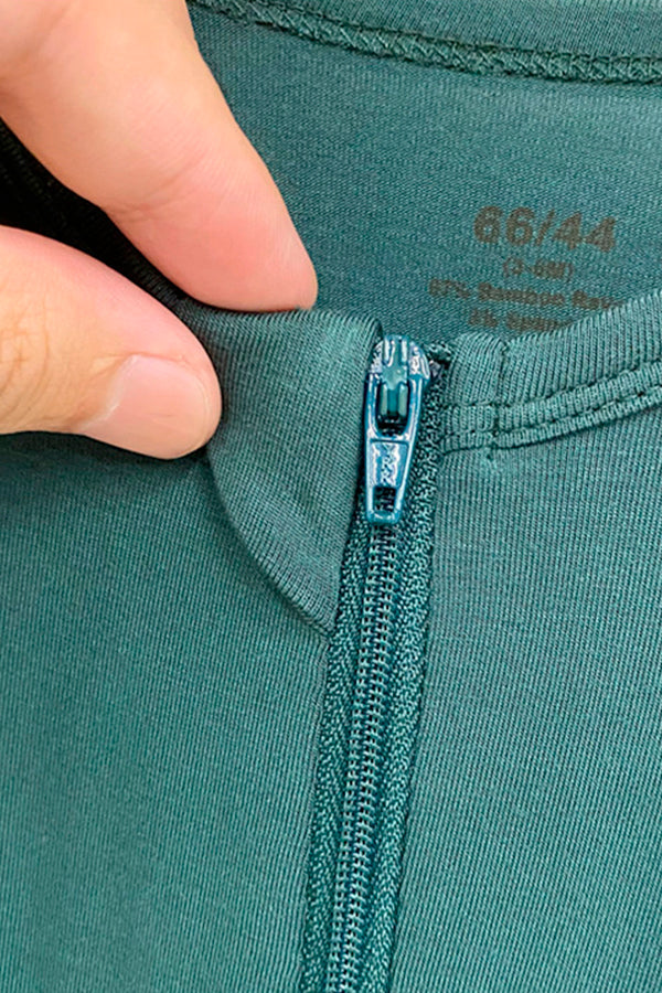 Organic Bamboo Dual Side Jumpsuit with Foot Cover