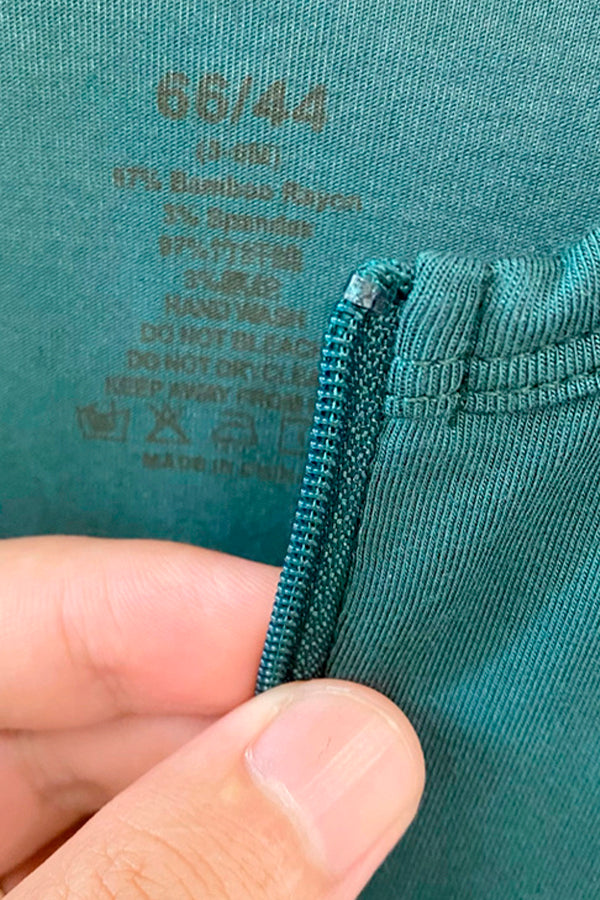 Organic Bamboo Dual Side Jumpsuit with Foot Cover