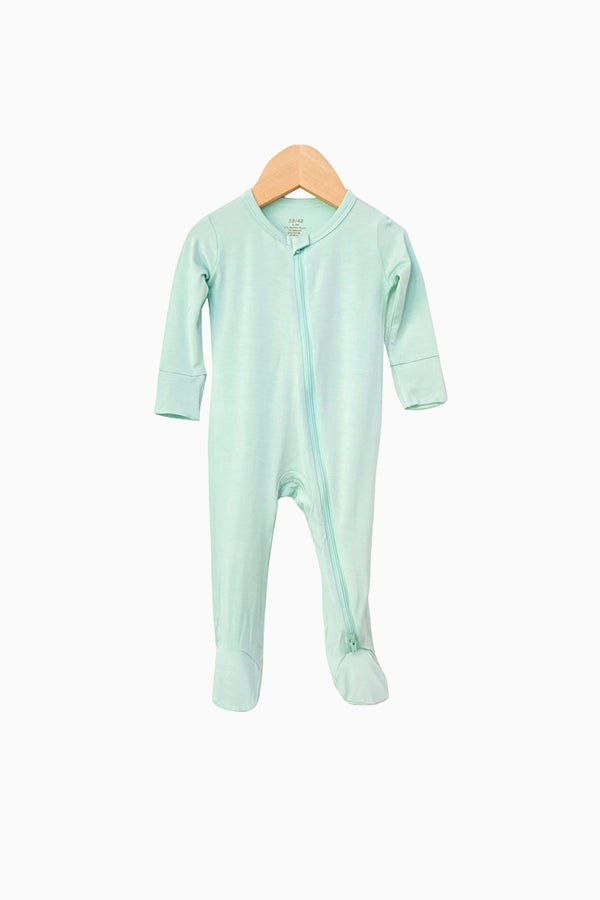 Organic Bamboo Dual Side Jumpsuit with Foot Cover