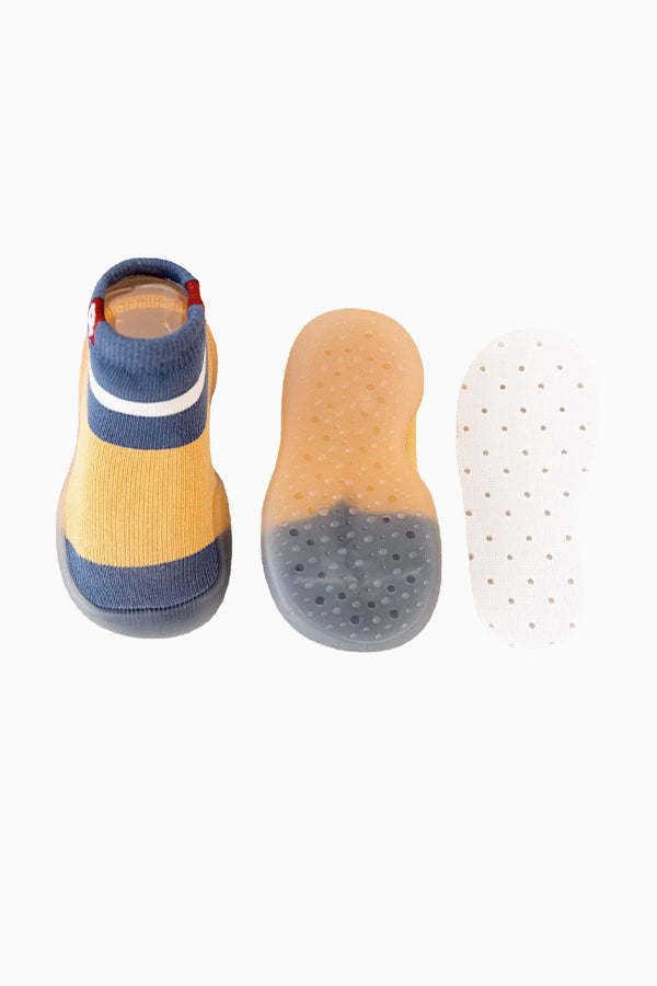 Cute Striped Non-Slip Socks Shoes